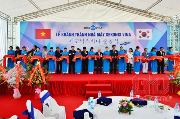Quy trình tổ chức sự kiện lễ khai trương, khánh thành tại Hà Nội